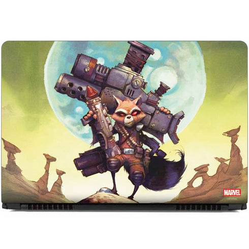 Marvel Rocket Raccoon Armored Arsenal Dell Inspiron Skin